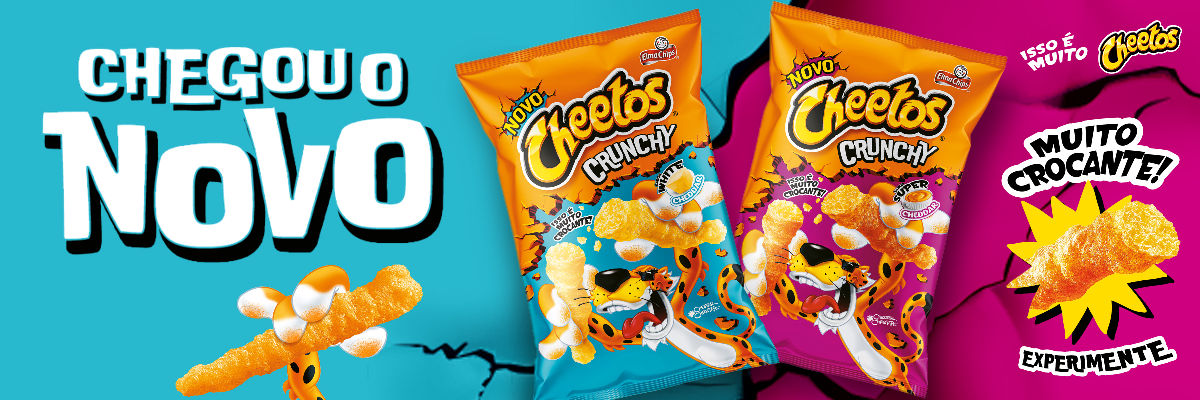 Comprar Salgadinho Cheetos Crunchy White Cheddar 78G